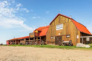 Ranch Prints: Historic Reesor Ranch, Saskatchewan, Canada, North America