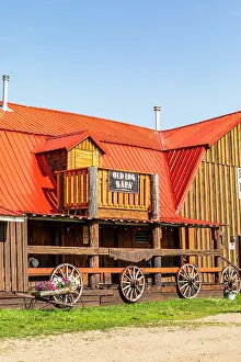 Ranch Prints: Historic Reesor Ranch, Saskatchewan, Canada, North America