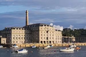 Images Dated 28th May 2021: Historic Royal William Yard in Plymouth, Devon, England
