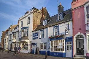 Pubs Prints: Historic shops in Weymouth, Dorset, England