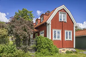 Summer House Prints: Historic summer houses in Sigtuna, Stockholm County, Sweden
