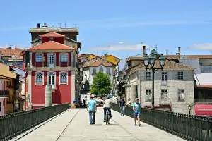 The historical centre of Chaves. Tras os Montes, Portugal