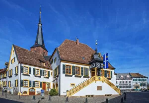Historical city hall of Deidesheim, Rhineland-Palatinate, Germany