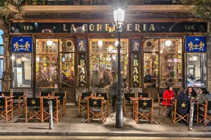 Images Dated 30th March 2020: The historical La Confiteria cocktail bar, Barcelona, Catalonia, Spain