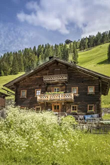 Historical mountain farm in Innervillgraten in Villgratental, East Tyrol, Tyrol, Austria