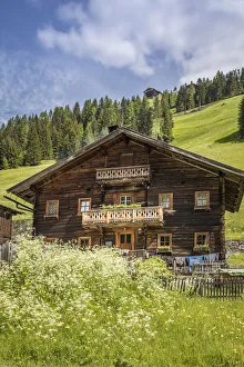 Historical mountain farm in Innervillgraten in Villgratental, East Tyrol, Tyrol, Austria Historical mountain farm in Innervillgraten in Villgratental, East Tyrol, Tyrol, Austria