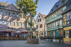 Frankfurt Prints: Hochst Castle Square, Frankfurt, Hesse, Germany