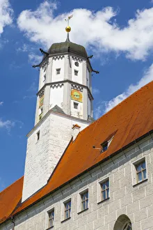 Hochstadt Castle, Hochstadt, Swabia, Bavaria, Germany
