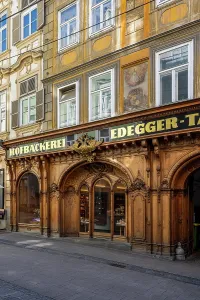 Graz Prints: Hofbackerei Edegger-Tax historical bakery, Graz, Styria, Austria