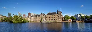 Images Dated 30th July 2017: Hofvijver and Binnenhof, The Hague, South Holland, The Netherlands
