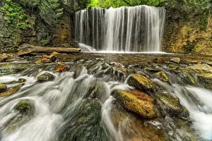 Cascading Prints: Hogg's Falls on the Boyne River along the Niagara Esacrpment near Flesherton