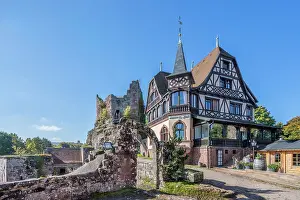 Alsace Lorraine Prints: Hohbarr Castle, Chateau du Haut-Barr near Saverne, Bas-Rhin, Alsace, Grand Est, France