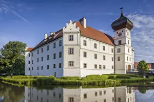 Hohenkammer Castle in Upper Bavaria, Bavaria, Germany