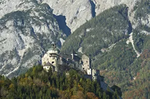 Images Dated 29th June 2011: Hohenwerfen Castle in Werfen in Pongau, Tennengau in Salzburger Land, Austria