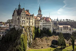 Hohenzollern Castle in Sigmaringen on the Danube, Baden-Wurttemberg, Germany