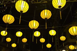 Images Dated 28th April 2015: Hoi An, Vietnam. Lanterns at night