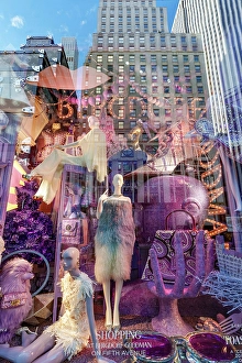 Stores Prints: Holiday Shopping on Fifth Avenue with Luxury Brand