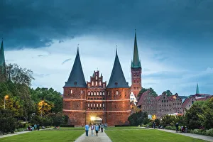Images Dated 30th March 2015: Holstentor, LAobeck, Baltic coast, Schleswig-Holstein, Germany