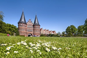 Holstentor, Lubeck, Baltic coast, Schleswig-Holstein, Germany