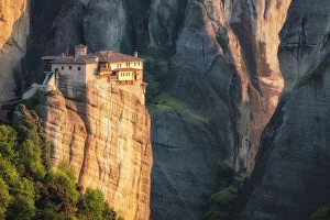 Images Dated 16th May 2023: Holy Monastery of Rousanou, Meteora, Greece