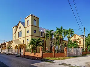 City Of Belize Prints: Holy Redeemer Cathedral, Belize City, Belize District, Belize