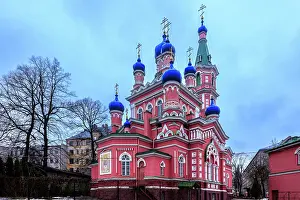 Latvian Prints: Holy Trinity Orthodox Church, Pārdaugava, Riga, Latvia
