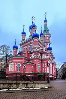 Latvian Prints: Holy Trinity Orthodox Church, Pārdaugava, Riga, Latvia