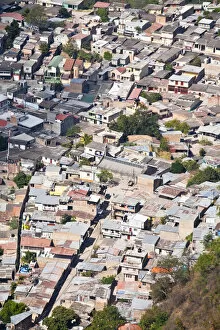 Honduras, Tegucigalpa, View of city from Park Naciones Unidas El Pichacho (United