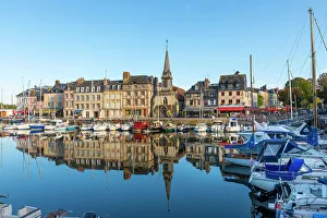 Honfleur Harbour, Honfleur, Normandy, France