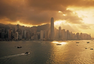 Kowloon Prints: Hong Kong skyline from Kowloon