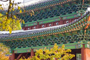 Seoul Prints: Honghwamun Gate, Changgyeonggung Palace, Seoul, South Korea