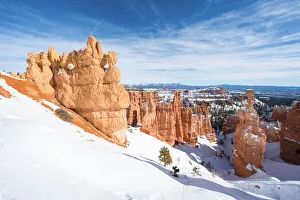 Red Rocks Prints: Hoodoos and Thors Hammer from Navajo Loop Trail, Bryce Canyon National Park