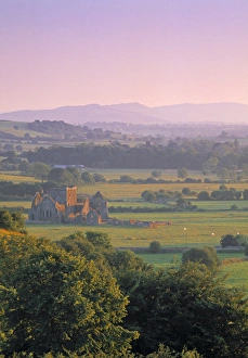 Rock Of Cashel Prints: Hore Abbey, Cashel, Co