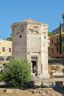 Mainland Greece Prints: Horologion of Andronikos Cyrrhestes (Tower of the Winds)