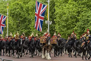 Images Dated 15th June 2022: Horseguards, Trooping the Colour, London, England, Uk