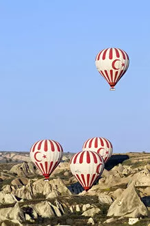 Images Dated 16th May 2014: Hot Air Balloon, Cappadocia, Turkey