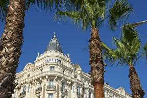 Cote D´azur Prints: Hotel Carlton, Cannes, Cote da'Azur, Provence-Alpes-Cote d Azur, France
