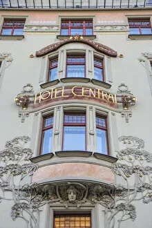 Images Dated 12th December 2013: Hotel Central, Hybernska, Old Town, Prague, Czech Republic
