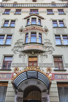 Images Dated 12th December 2013: Hotel Central, Hybernska, Old Town, Prague, Czech Republic