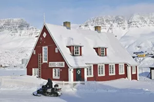 Images Dated 3rd November 2014: Hotel Disko, Qeqertarsuaq, Disko Island, Greenland