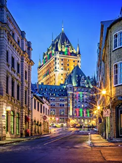 City Walls Prints: Hotel Fairmont Chateau Frontenac