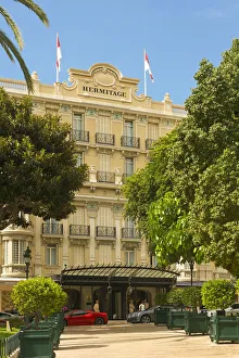 Hotel Hermitage in Monte Carlo, Cote Azur, Provence-Alpes-Cote d Azur