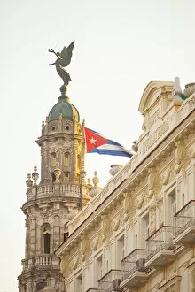 Images Dated 1st February 2013: Hotel Inglaterra and Gran Teatro, Havana, Cuba