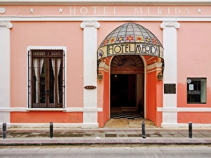 Merida Prints: Hotel Merida, City Centre, Merida, Yucatan State, Mexico