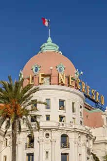 The Hotel Negresco, Promenade des Anglais, Baie des Anges, Nice, South of France