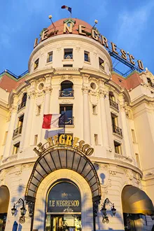 The Hotel Negresco, Promenade des Anglais, Baie des Anges, Nice, South of France