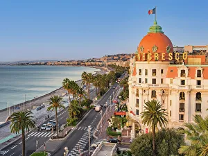 Cote Dazur Prints: Hotel Negresco, Promenade Des Anglais
