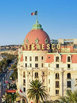 Cote Dazur Prints: Hotel Negresco, Promenade Des Anglais