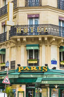 Latin Quarter Prints: Hotel Paris, Latin Quarter, Paris, France