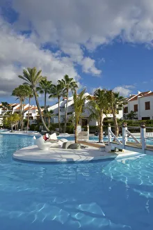 Hotel Parque Santiago in Los Christianos, Tenerife, Canary Islands, Spain
